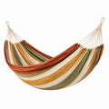 Hamac en coton rayé multicolore 200cm x 150cm