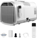 HUINGTON climatiseur portable, 500 x 275 x 305 mm, 110 V / 220 V, 5100 BTU, Blanc, Climatiseur mobile compact
