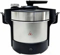 PtaTritious Cuiseurs vapeurs électriques, 6 L, Acier inoxydable, Argent, Robot électrique de pour igname pilée et autres pâtes africaines