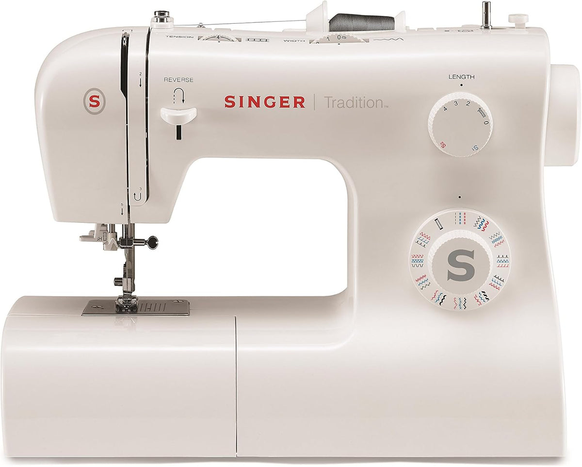 Singer machine à coudre, 35 x 12 x 25 cm, Blanc, Tradition 2282, plastique moulée
