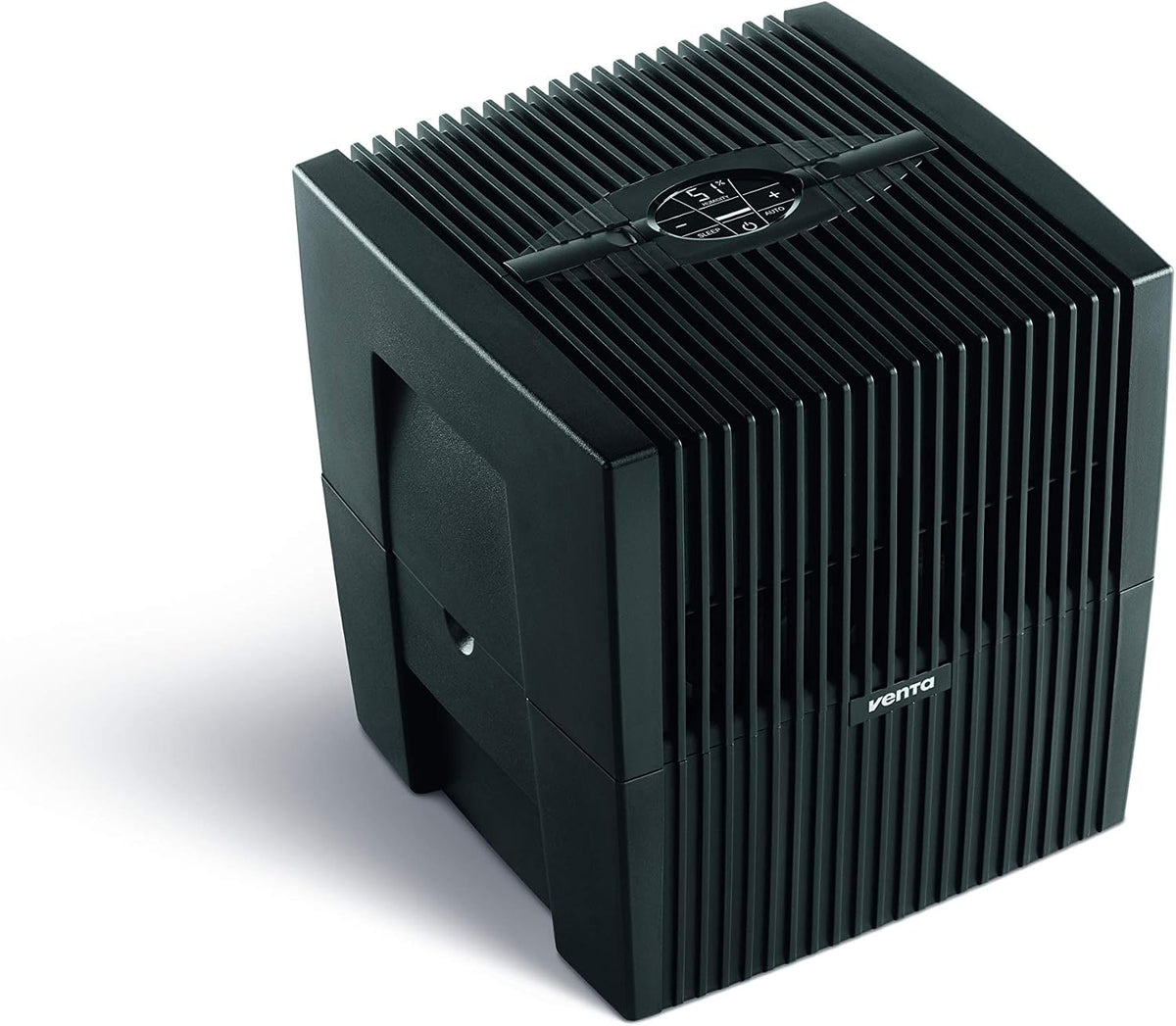 VENTA Humidificateurs pour chambre simple, 45 m, Noir, Laveur d'Air ComfortPlus LW25, Humidificateur d'air