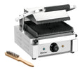 Bartscher Grills électriques, Noir, GRILL PANINI RAINURÉ