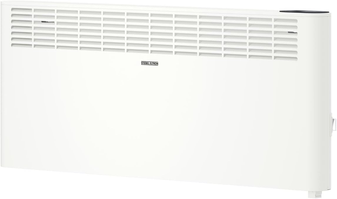 Stiebel Eltron Minuteurs, 3 kW, 35 m, Blanc, CNS 3000 Plus Chauffage électrique LCD (UK), environ ², testé TUV