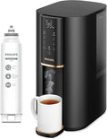 PHILIPS Purificateurs d'eau, 2000 L, Noir, RO 6-en-1 préservant les minéraux, >110 contaminants réduits, ratio 3:1