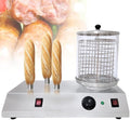 WOTZOV Appareils à hot dog, 501 × 278 × 370 mm, 458 W, 220 V/50 Hz, Argent, Appareil électrique Efficace de pour épiceries et commerces de détail