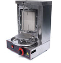 Haoxuesen Grills électriques d'extérieur, 220 V, 50Hz, 2KW, Acier inoxydable, argent, Rotissoire Barbecue, Barbecue Vertical