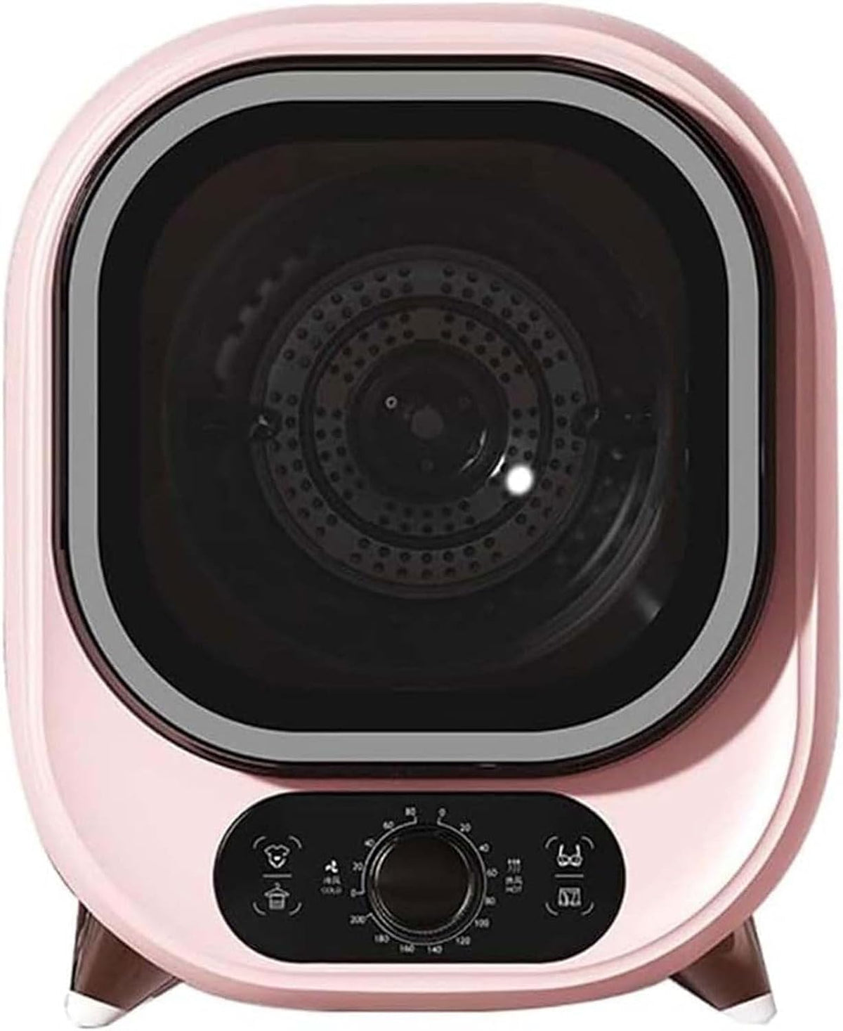 ERSDM Séchoirs à vêtements, 3 kg, Rose, Petit sèche-Linge, sèche-Linge à condensateur Portable