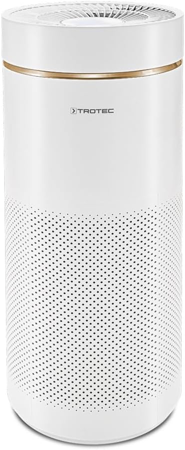 TROTEC purificateur d'air, 42 m, 105 m, Blanc, AirgoClean 170+, Filtre HEPA, des pièces jusqu'à ² / ³, filtre à air élimine 99