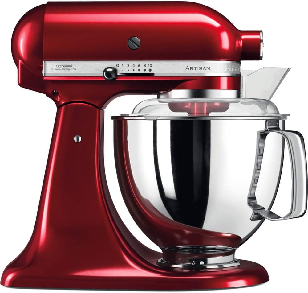 KitchenAid robot pâtissier, 3 L, Argenté, 8 et - Pomme d'amour
