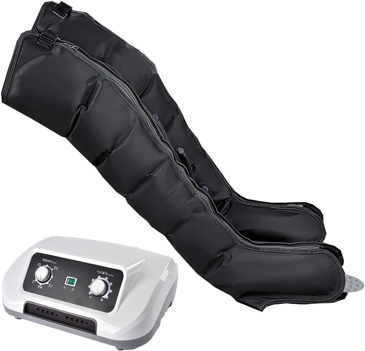 Miuxe appareil de massage des pieds, 220 V 50/60 Hz, Noir, Pressothérapie Drainage Lymphatique Professionnel Corps