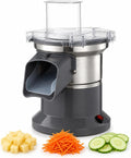 SHEUAO trancheuse électrique, 220 kg, Argenté, Coupe-légumes électrique (dés, julienne, tranches), Débit de /h