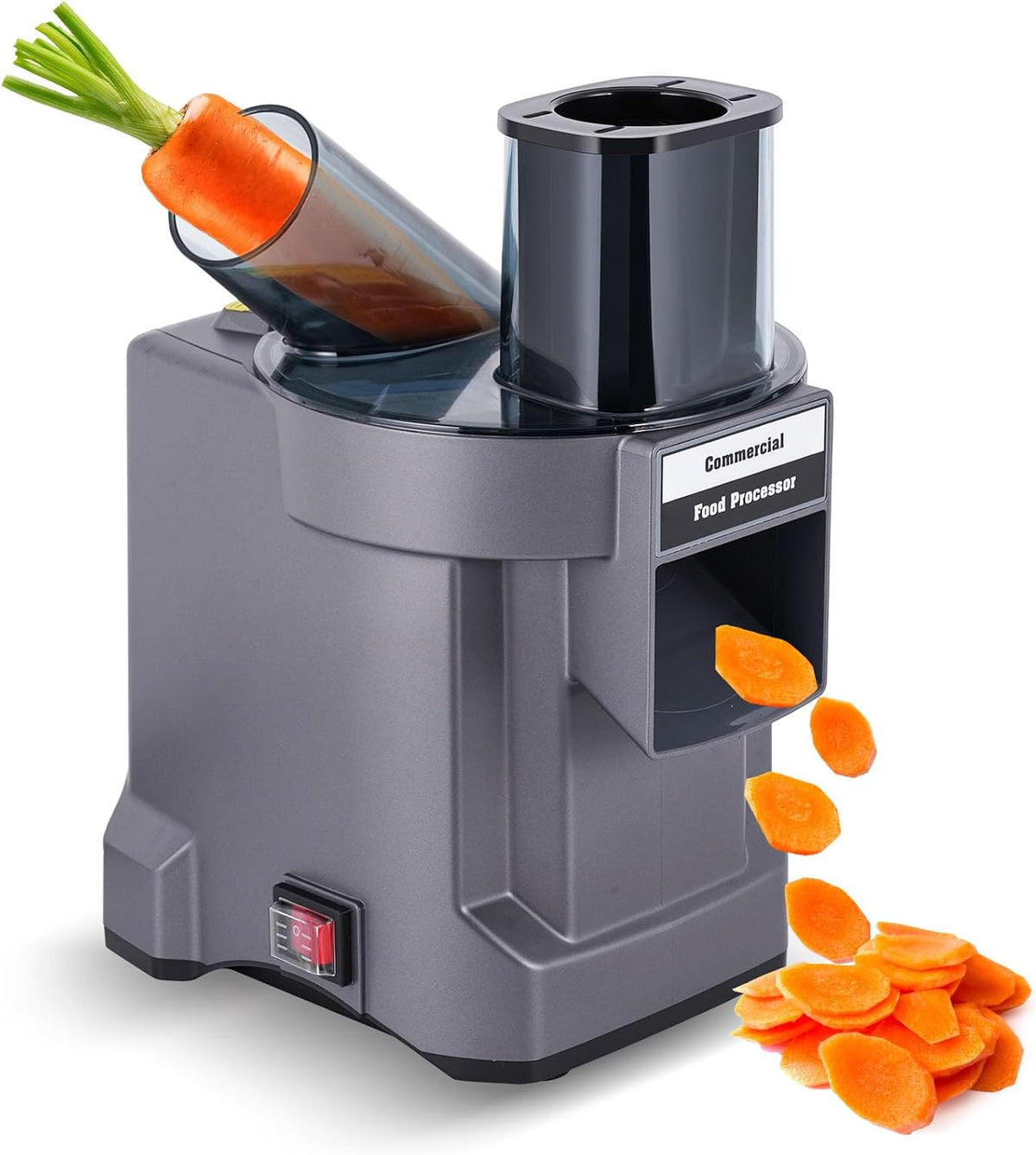 Hachoir Mandolines, Noir, électrique à légumes pour couper en dés, trancher et déchiqueter, Outil de préparation des aliments efficace