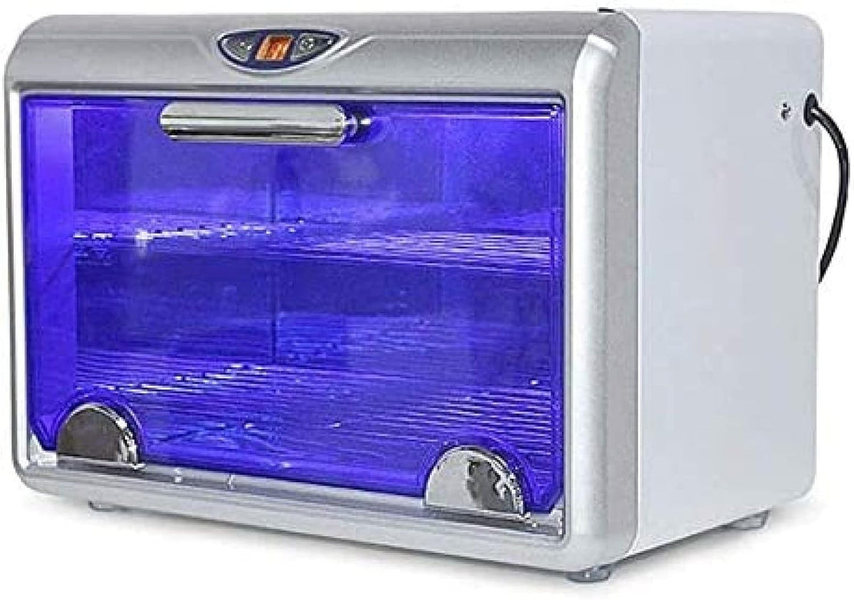 armoire Qingingg, 35 × 25 × 20 cm / 13,7 × 9,8 × 7,8 pouces (environ), 220 V, 50 Hz, Acier inoxydable, Comme le montre l'image