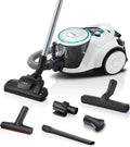 Bosch aspirateur traîneau, Noir, Aspirateur sans Sac série 6 BGC41XHYG, idéal pour Les Personnes allergiques