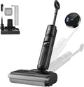Vozascly aspirateur eau et poussière, Noir, H13 Aspirateur Laveur Balai Sans Fil, 23 000 Pa d'Aspiration, 75 min d'Autonomie