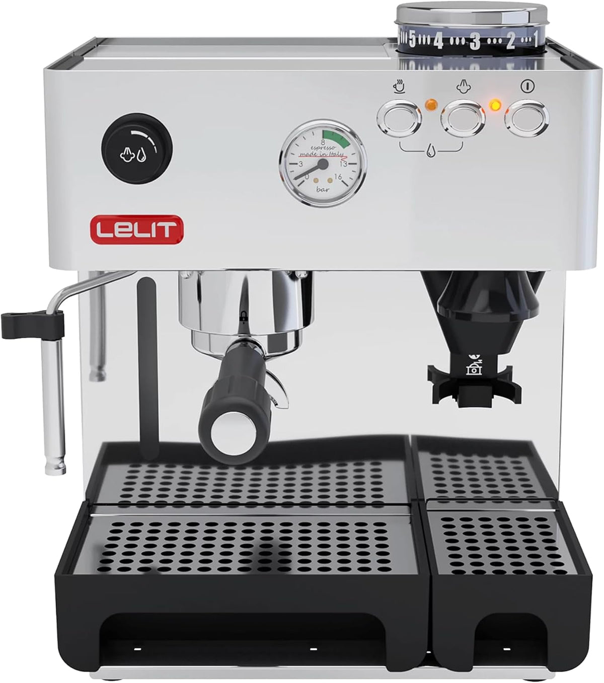 Lelit machine à café, Argenté