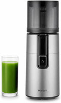 Hurom centrifugeuse, 2 L, 550 ml, Gris, Extracteur de Jus Fruits et Légumes H400, Extracteur de Jus Silencieux et Facile à Nettoyer