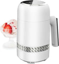 QFGain sorbetière, environ 198 x 129 x 245 mm, 300 ml, 60 W, 12 V 5 A (compatible avec prise allume-cigare), ABS, alliage d'aluminium, Noir