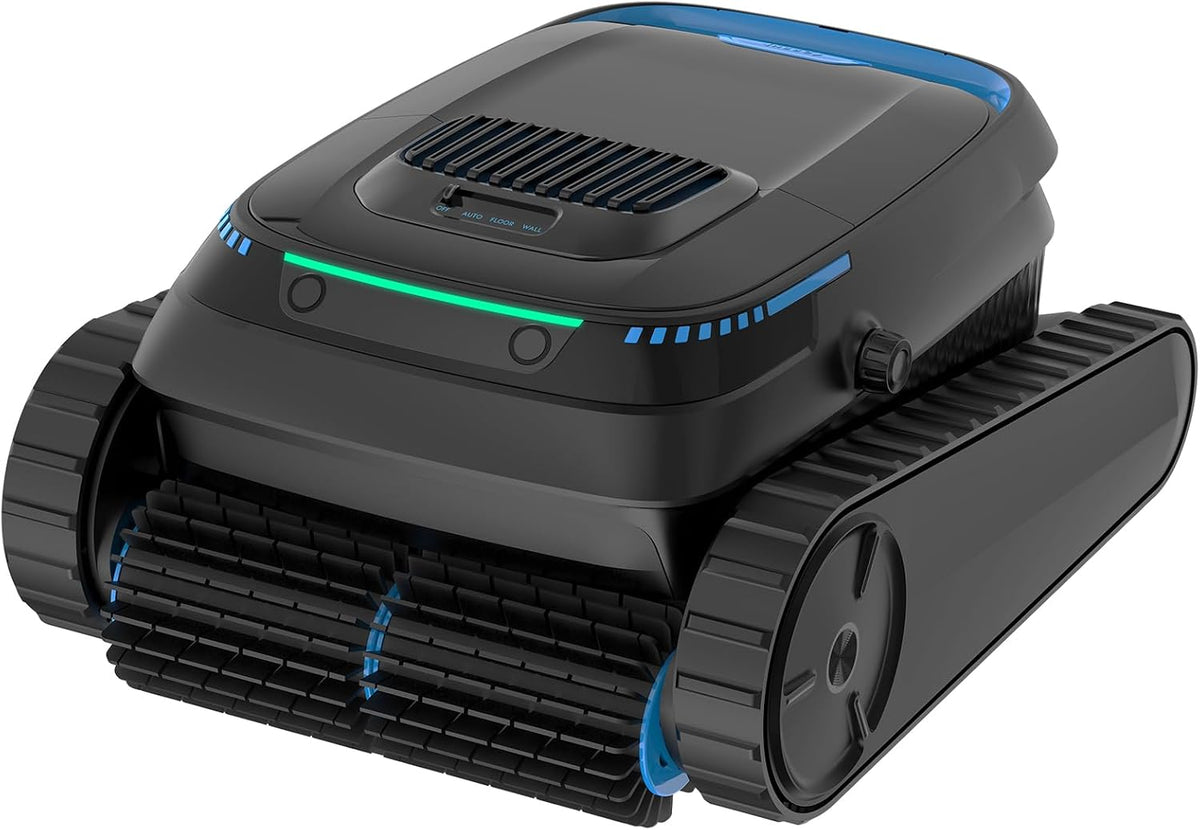 BOTLIFE Systèmes de nettoyage automatique, Noir, (2026 New) PC10 Robot Piscine sans Fil Sol et Parois, Ligne d'eau