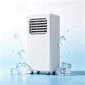 climatiseur portable HUANQIN, 330 x 280 x 680 mm, 12000 BTU, 55 m, 12000btu, Blanc, Climatiseur Mobile Puissant
