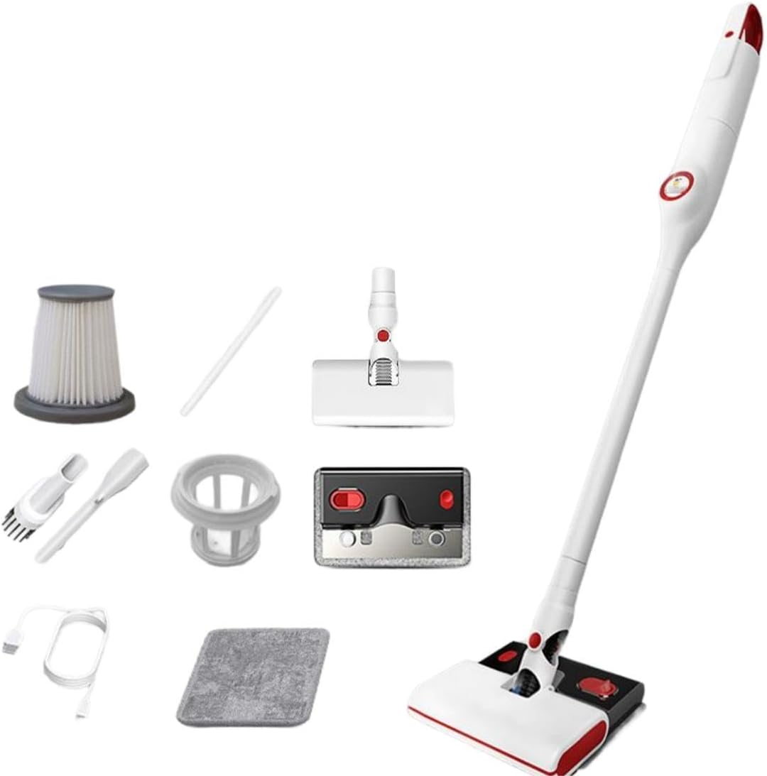 LANMOU aspirateur balai sans fil, Noir, Aspirateur sans Fil Puissant