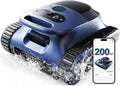 EVERCROSS BOT Systèmes de nettoyage automatique, 18.1 m, Noir, (Upgrade 2026) Robot Piscine sans Fil, Nettoyeur Automatique avec Trajectoire IA