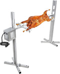 hzexun rôtissoire, 220 V, 100 kg, Argenté, Rotisserie et Gril de Barbecue pour cochons de Lait, Tourner jusqu'à de Porc