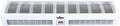 FF FF FF Climatiseurs muraux, D 195 x H 220 x L 900 mm : D 195 x H 220 x L 900 mm, 150 W - 3,5 kW, 150 W, 3,5 kW, 1000 m, blanc