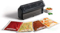 FoodSaver Appareils de mise sous vide, 28 cm, 2,43 m, 0,94 l, 3,78 l, Noir, Scelleuse Elite Tout-en-un Liquide+