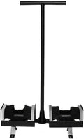 Outil polisseuse, Noir, de nettoyage de boue pour chaussures de golf, bottes professionnelle, brosse à fixer au sol avec poignée