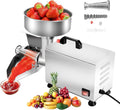 ByBoDi broyeur, 450 W, 160 kg, Argenté, Passoire à tomates électrique, Machine à soucoupes en Acier Inoxydable de qualité Professionnelle