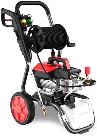 Stayer nettoyeur haute pression, 2400 W, 10 L, 8 m, Argenté, Industriel, Moteur Induction cuivre, Pompe 3 Pistons en Ligne tête Laiton
