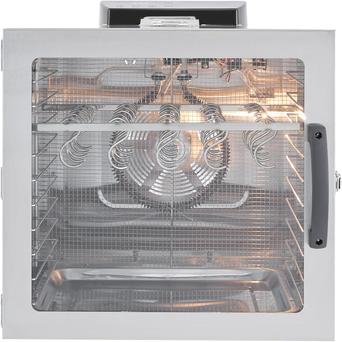 NIGORIY déshydrateur alimentaire, LT-85, 46,5 x 40 x 38 cm/18,31 x 15,75 x 14,96 pouces, 42,5 litres/11,23 gallons, 55 dB, 1000 W, acier inoxydable
