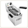 LITTLE BALANCE Friteuses, 4 l, 3200 W, Argenté, 8481 My George Pro, Friteuse électrique, Contenance, Tout Inox