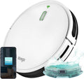 Venga! robot aspirateur, 3001 WH, Blanc, Laveur de sol, Navigation Gyroscope et App