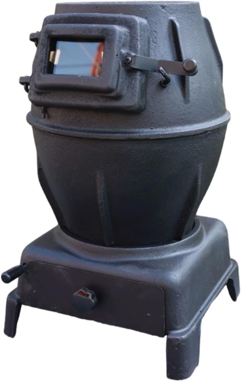PoêLes Réchauds de camping, Fonte, Marron, à GranuléS For Le Chauffage Domestique, PoêLe à Bois En Fonte, Conservation De La Chaleur à Long Terme