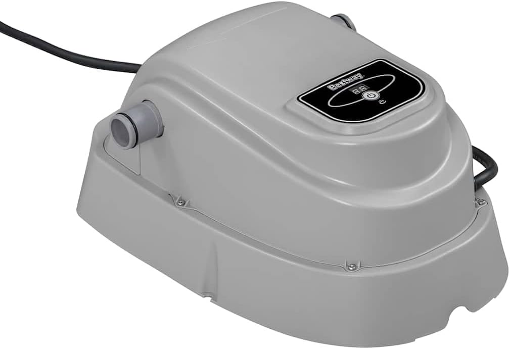 Ziaphsol Pompes à chaleur pour piscine, 43,2 x 26,6 x 18,7 cm (L x l x H), 2 800 W à 20 ° C, 2800 W, 17035 litres, Noir