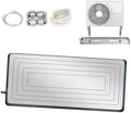 climatiseur portable Générique, Acier inoxydable., Blanc, Bac de récupération des condensats avec Tuyau pour climatiseur Central