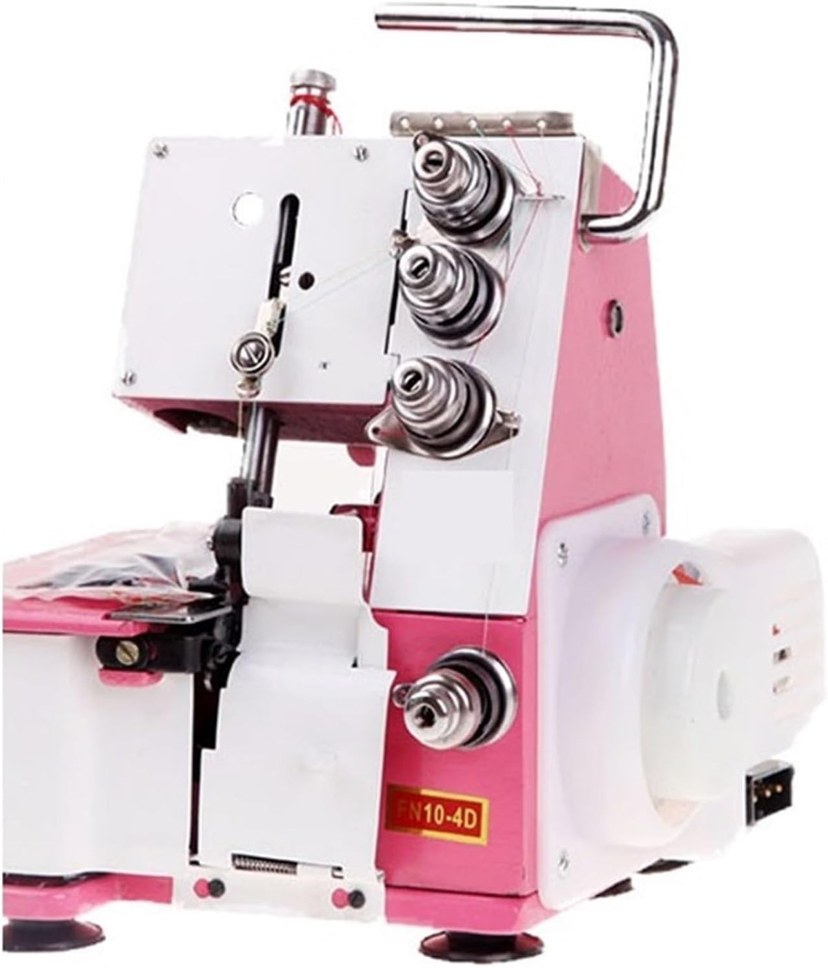 CWCQGH surjeteuse, Gris, Portable à Quatre Fils, Machine à Coudre électrique à Quatre Fils, Facile à Utiliser