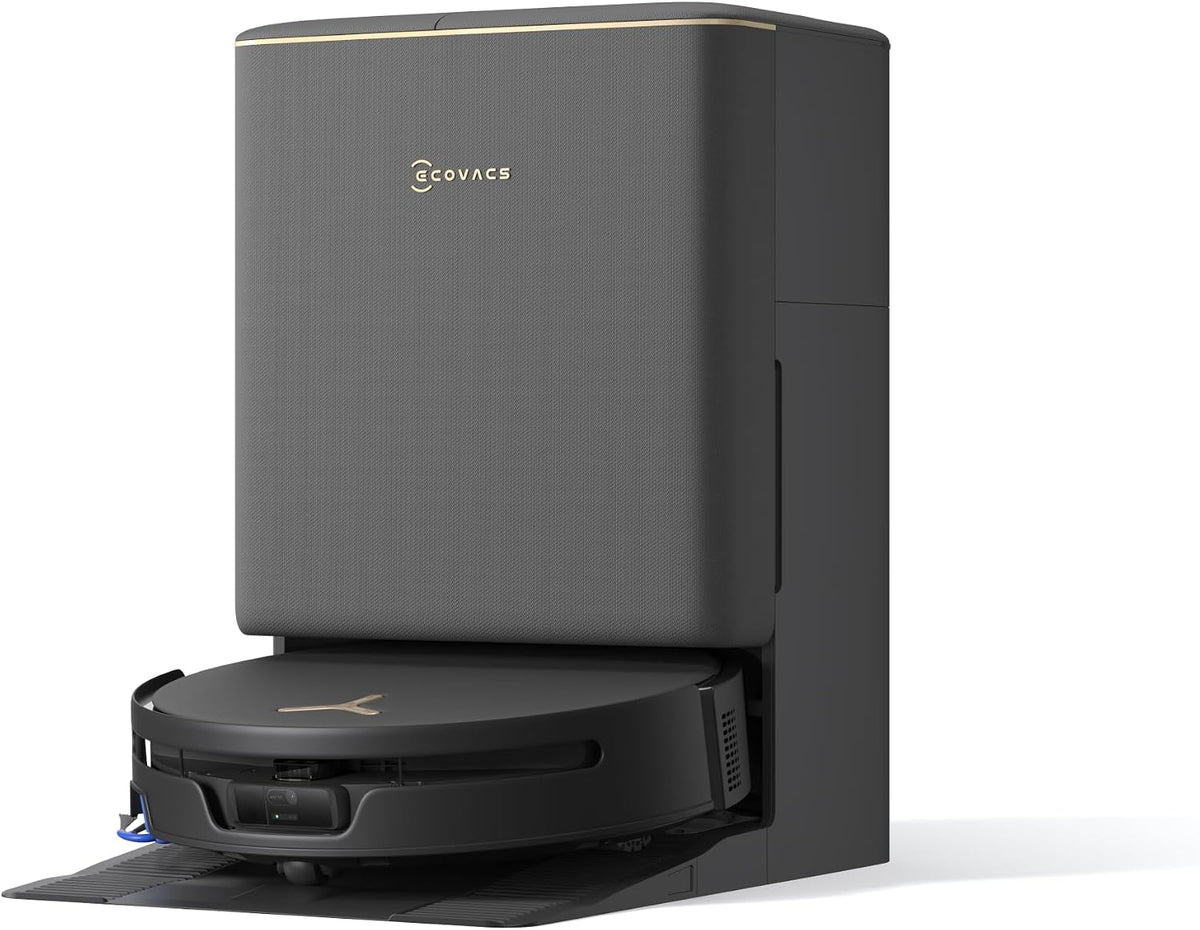 ECOVACS robot aspirateur, Noir, T90S Pro Omni Black Care Kit Aspirateur Robot avec Station