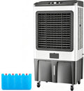 climatiseur portable WTJDCCY, 62 x 42 x 130 cm, 110 L, Blanc, Industriel Climatiseur Mobile, Réservoir, 3 Vitesses