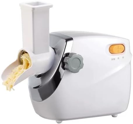 Râpe trancheuse électrique, 300 W, Argenté, à fromage professionnelle, professionnelle, en acier inoxydable