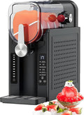 Hrxllb sorbetière, 1,6 L, Marron, Machine à granité, Boissons glacées, Slush Machine pour Boissons, 6 Modes de Boisson
