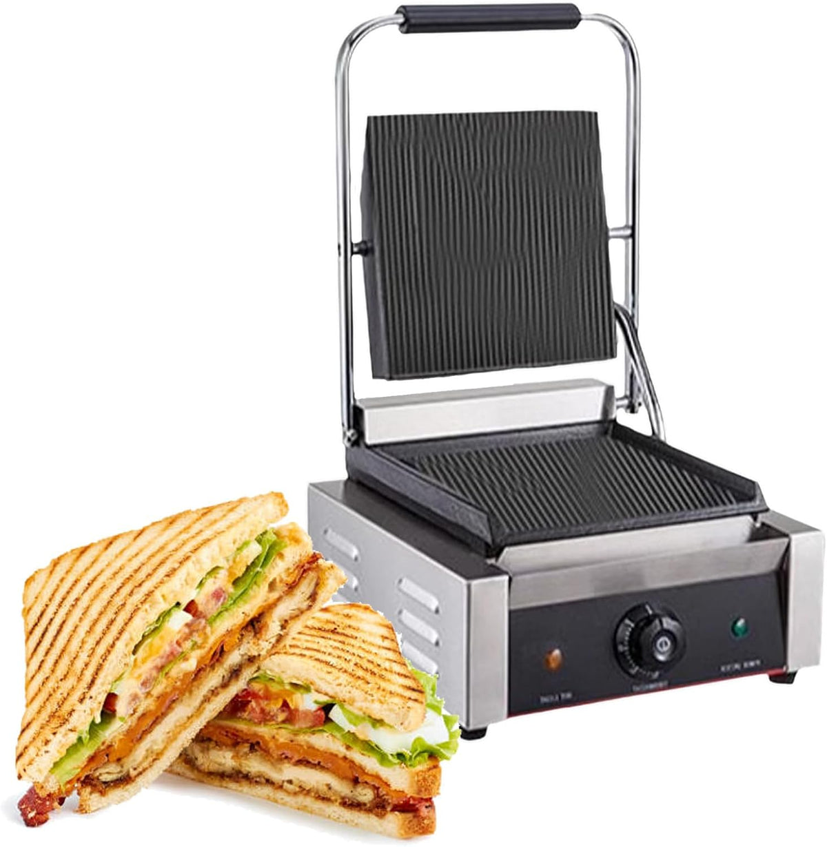 table de cuisson TBANVOO, 310 x 362 x 210 mm, 1,8 KW, 220 V, Argenté, Grille De Cuisson éLectrique De Comptoir
