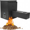 ZephPerton fumoir, 63*27,5*38,5 cm / 24,8*10,82*15,15 pouces, 110 V-220 V, Noir, Kit Dassemblage De Trémie Pour À Granulés De Bois