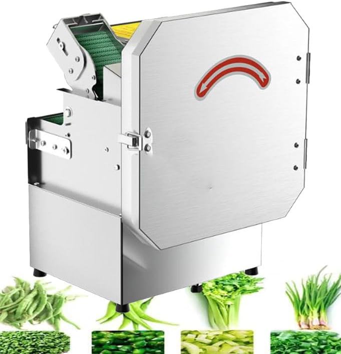Coupe trancheuse électrique, 200 W, 150 kg, Vert, -légumes électrique, -oignons, hachoir à oignon à ressort haute vitesse