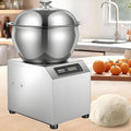 Caibendss Robots multifonctions, 2200 W, 110 V/220 V, 5 kg, 2200 W, Argenté, Pétrin électrique à spirale avec minuterie /11lbs