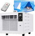 smafoseedding climatiseur portable, 460 x 285 x 230 mm, 280 W, 45 dB, 1876 Btu, Blanc, pour Tente avec Minuterie Et Télécommande