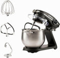 G3 Ferrari robot pâtissier, 2300 W, 8 L, Argenté, - G20137 Pastaio Elegance, à Transmission Directe, Bol en Inox