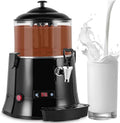 GLBMXDD Fontaines et fondues chocolat, 40 x 32 x 47 cm, 5 L, 110 V/220 V, 400 W, 5 L, Rouge/Noir, Machine à chocolat chaud professionnelle